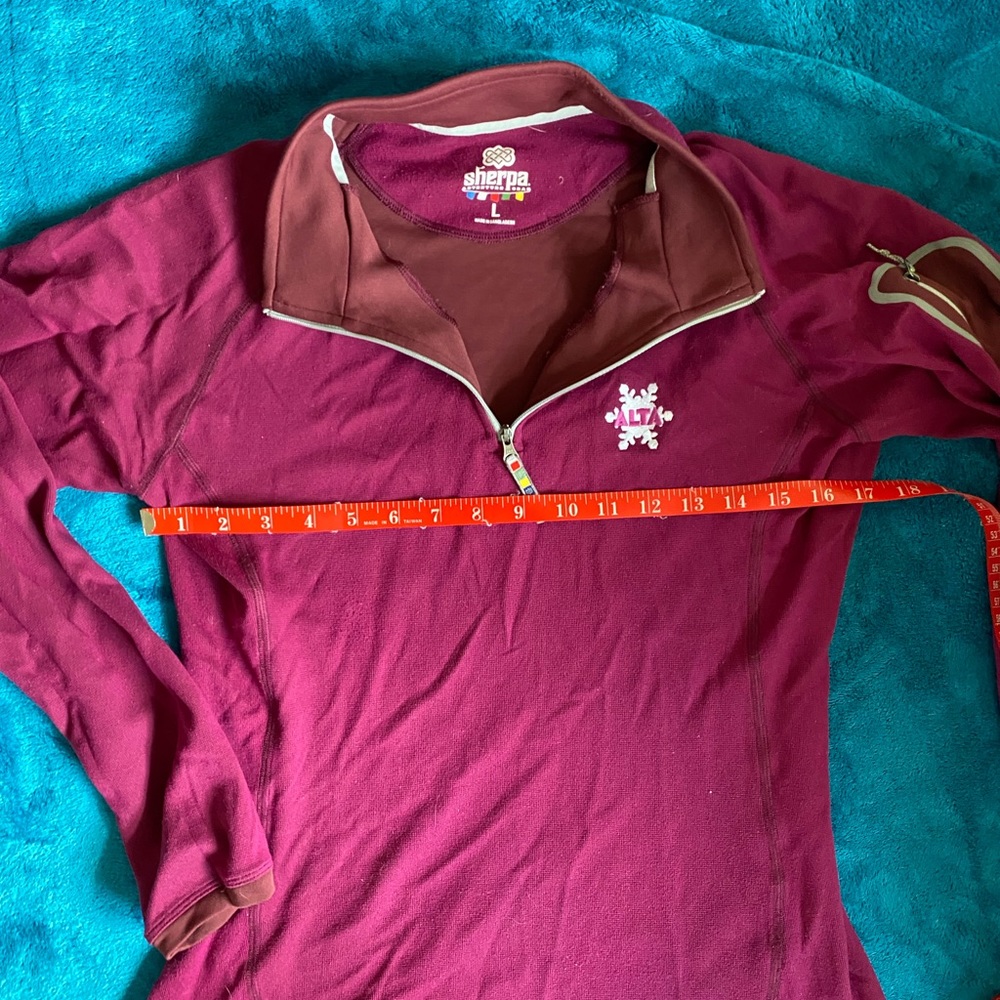 Sherpa ski shirt from Alta Resort